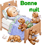 gif animé bonne nuit enfant